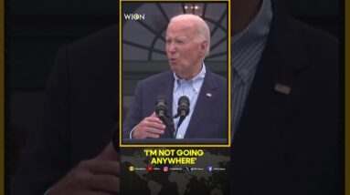 'I'm not going anywhere': Biden | WION Shorts