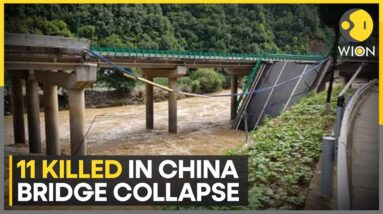 China: 11 dead, over 30 missing as bridge collapses in northwest region; rescue operations underway