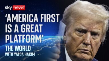 'America First is always a great platform to stand on' | The World with Yalda Hakim