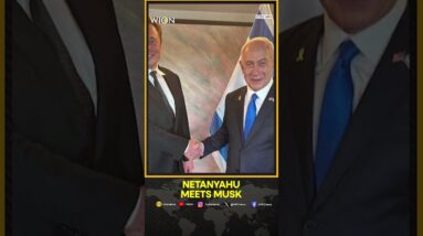 Israel's Netanyahu meets Musk after address to US Congress | WION Shorts