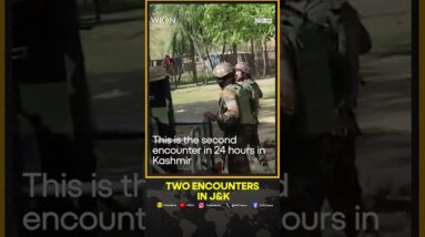 J&K: Two Encounters In Jammu & Kashmir In 24 Hours | WION Shorts