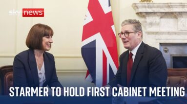 Keir Starmer to hold first cabinet meeting