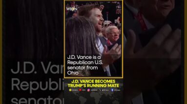 Republican Party approves J.D. Vance as Trump's 2024 running mate | WION Shorts