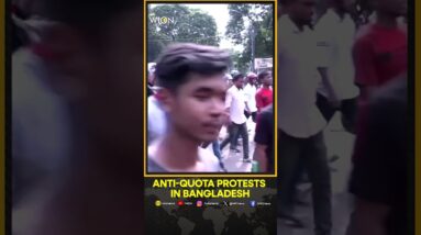 At least 5 killed in Bangladesh amid violent anti-quota protests - police | WION Shorts