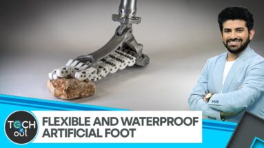 Motorless & water-resistant artificial foot | WION Tech It Out