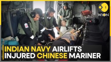 Indian Navy rescues injured Chinese mariner near Mumbai | India News | WION