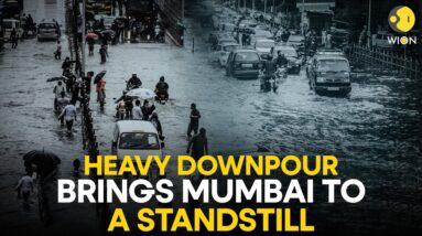 Mumbai flood: Monsoon rain brings flood; disrupts transport and railways | WION Originals