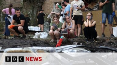 Ukraine observes day of mourning after deadly Russian missile strikes | BBC News