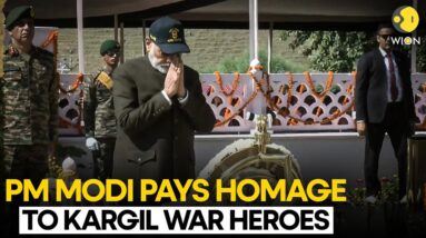 Kargil Vijay Diwas: PM Modi pays tribute to soldiers at Kargil War Memorial | WION Originals