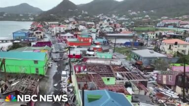 Hurricane Beryl leaves a trail of destruction as it crosses the Caribbean