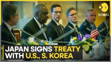 Japan signs Security Treaty to enhance security ties between Japan, US & South Korea | WION