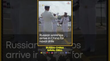 Russia, China start joint three-day naval drill | WION Shorts