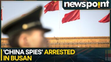 South Korea police arrests three Chinese students after they capture footage of  US Navy Carrier