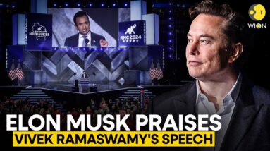 Vivek Ramaswamy endorses Donald Trump at RNC in a speech lauded by Elon Musk | WION Originals