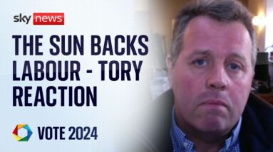 The Sun newspaper backs Labour in new blow to Conservatives | General Election 2024