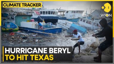 Hurricane Beryl headed towards Texas, ports shit as it's expected to make landfall | WION Climate