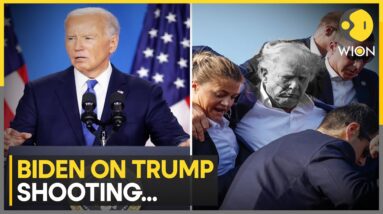 Trump rally shooting: Joe Biden condemns attack, speaks with Trump | WION