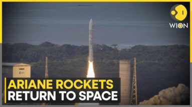 Europe's Ariane rockets return to space: Flight test deploys 3 sets of micro-satellites | WION