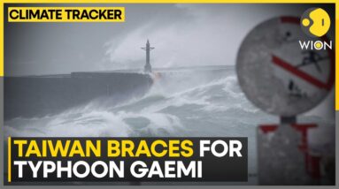 Typhoon Gaemi: Gaemi brings heavy rains in Taiwan | WION Climate Tracker