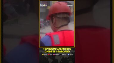 Typhoon Gaemi tears through Philippines and Taiwan | WION Shorts