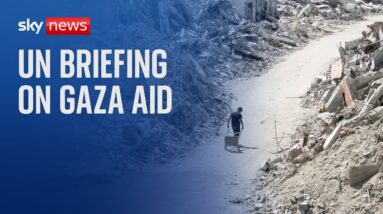 UN briefing on Gaza Aid