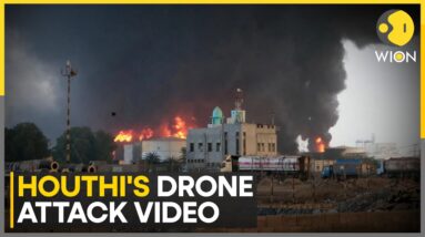 Israel-Houthi tensions: Houthis release footage of 'Yafa' drone used in an attack on Tel Aviv | WION