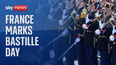 Watch live: France marks Bastille Day