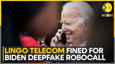 US Telecom firm agrees to pay $1 million fine over fake Biden robocalls | WION Tech Wrap