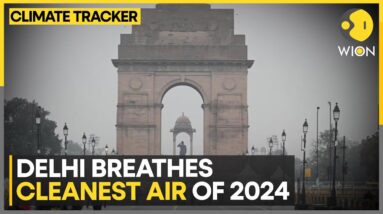 Delhi breathes cleanest air of 2024 ; air quality improves to 'satisfactory' | WION Climate Tracker