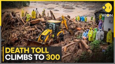 Wayanad landslides: Death toll crosses 300, relentless rain continues to lash Wayanad | WION