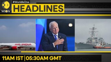 US warships enter West Asia waters | Bomb threat on Air India flight | WION Headlines