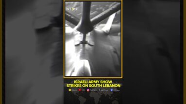 Israel Hezbollah War: Israel army releases footages of strikes on South Lebanon | WION Shorts