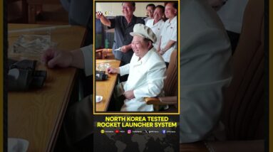 North Korea Leader Kim Jong Un attends test-firing of rocket launcher | WION Shorts