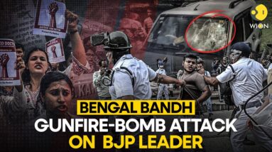 Kolkata Protests: BJP leader Priyangu Pandey attacked in Bhatpara with bombs, gunfire I WION