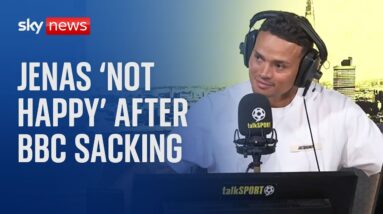 'I'm not happy': Jermaine Jenas sacked by BBC while live on air at talkSPORT