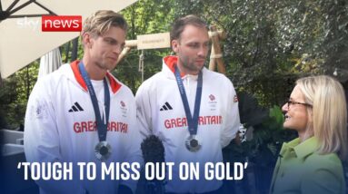 Paris Olympics: 'Tough' to miss out on gold but 'best rowing we've done together'