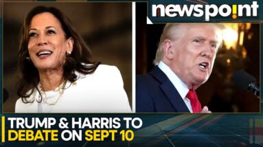 US elections 2024: Trump and Harris say they've agreed to Sept 10 debate | WION Newspoint