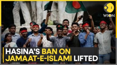 Bangladesh: 75 cases filed against Hasina; Ban on Jamaat-e-Islami revoked | WION News