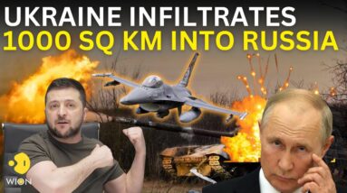 Russia-Ukraine war LIVE: Russia launches fifth missile attack on Kyiv as Ukraine attack Kursk bridge