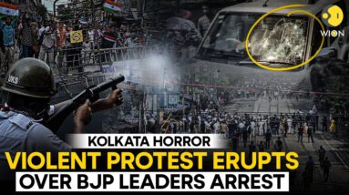 Kolkata Protest LIVE: Nabanna protest march takes violent political turn, BJP leaders arrested