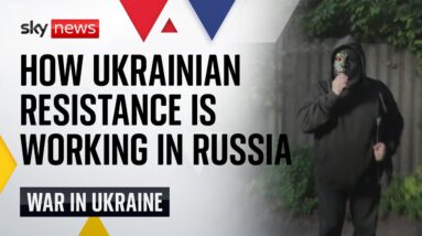 How the Ukrainian resistance is operating behind Russian lines | Ukraine-Russia war