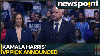 US Election 2024: Kamala Harris picks Minnesota Governor Tim Walz as running mate | WION News