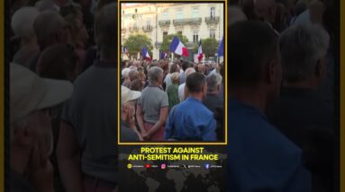 Protest against anti-Semitism in southern France after attack on synagogue | WION Shorts