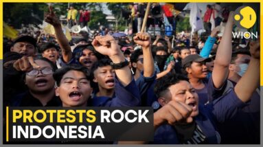 Jakarta: Protesters clash with police outside parliament | English News | WION