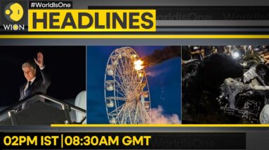 Antony Blinken departs for Israel | Germany: Ferris wheel on fire, 30 injured | WION Headlines