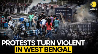 Kolkata Protest LIVE: Clashes erupt between BJP and TMC workers amid 12-hour 'Bangla Bandh' | WION