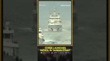 China launches patrol in Taiwan Strait | WION Shorts