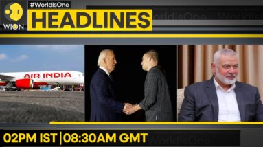 Air India suspends Tel Aviv operations  | Hugs and tears as US citizens return | WION Headlines