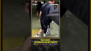 Flooded gymnasium in Tokyo | WION Shorts