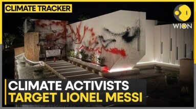 Football star's mansion walls spray-painted | Climate Tracker | WION